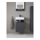 Duravit Meuble sous-lavabo Qatego 44x35x64,5 cm, 1 porte, T. droite, graphite mat