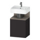 Duravit Meuble sous-lavabo Qatego 44x35x64,5 cm, 1 tiroir, à droite, bas, mat Grap-1