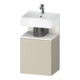 Duravit Meuble sous-lavabo Qatego 44x35x64,5 cm, 1 tiroir, blanc mat-1