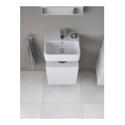 Duravit Meuble sous lavabo Qatego 44x35x64,5 cm, 1 tiroir, droite, blanc mat-5