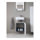 Duravit Meuble sous lavabo Qatego 44x35x64,5 cm, 1 tiroir, droite, blanc mat