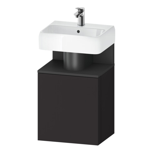 Duravit Meuble sous-lavabo Qatego 44x35x64,5 cm, 1 tiroir, gris mat