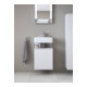 Duravit Meuble sous lavabo Qatego 44x35x64,5 cm, 1 tiroir, porte gauche, blanc mat