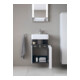 Duravit Meuble sous-lavabo Qatego 44x35x64,5 cm, 1 tiroir, T droite, graphite mat/we ma-2