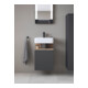 Duravit Meuble sous lavabo Qatego 44x35x64,5 cm, 1 tiroir, T gauche, Ei Marmo/Gra ma