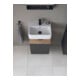 Duravit Meuble sous lavabo Qatego 44x35x64,5 cm, 1 tiroir, T gauche, Ei Marmo/Gra ma-5