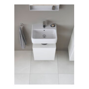 Duravit Meuble sous-lavabo Qatego 44x35x64,5 cm, 1 tiroir, tiroir droit, blanc brillant-5