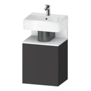 Duravit Meuble sous lavabo Qatego 44x35x64,5 cm, 1 tiroir, tiroir droite, blanc m/Grap ma-1