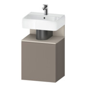 Duravit Meuble sous lavabo Qatego 44x35x64,5 cm, 1 tiroir, tiroir droite, Taupe m/bas ma-1