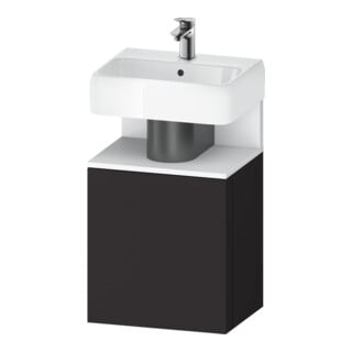 Duravit Meuble sous-lavabo Qatego 44x35x64,5 cm, 1 tiroir, tiroir gauche, blanc mat avec grip