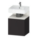 Duravit Meuble sous-lavabo Qatego 49x42x64,5 cm, 1 tiroir, blanc mat-1