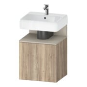 Duravit Meuble sous-lavabo Qatego 49x42x64,5 cm, 1 tiroir, T d, T m/E marbre-1
