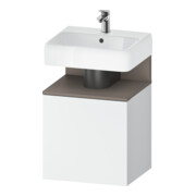 Duravit Meuble sous-lavabo Qatego 49x42x64,5 cm, 1 tiroir, T droite, mat/blanc-1