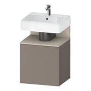 Duravit Meuble sous-lavabo Qatego 49x42x64,5 cm, 1 tiroir, T l, T mat/Basalte ma-1