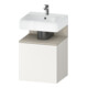 Duravit Meuble sous-lavabo Qatego 49x42x64,5 cm, 1 tiroir, tiroir droit, mat/blanc mat-1