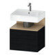Duravit Meuble sous-lavabo Qatego 59x47x59 cm, E Na/E s, 1 porte, 1 tiroir-1