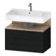 Duravit Meuble sous-lavabo Qatego 79x47x59 cm, E Ma/E s, 1 porte, avec niches-1