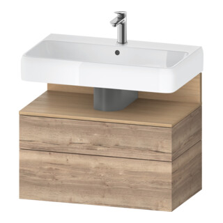 Duravit Meuble sous lavabo Qatego 79x47x59 cm, E Na/E ma, 1 porte, avec B