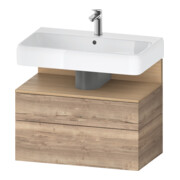 Duravit Meuble sous lavabo Qatego 79x47x59 cm, E Na/E ma, 1 porte, avec B