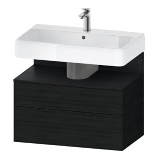 Duravit Meuble sous-lavabo Qatego 79x47x59 cm, E s, 1 porte, avec niche