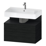 Duravit Meuble sous-lavabo Qatego 79x47x59 cm, E s, 1 porte, avec niche