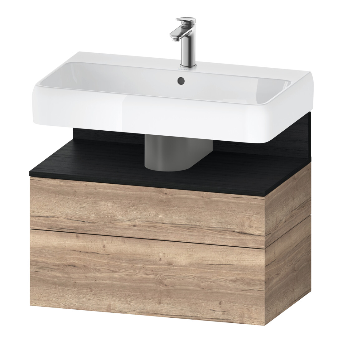Duravit Meuble sous-lavabo Qatego 79x47x59 cm, E sw/E Ma, 1 porte, avec poignée