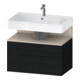 Duravit Meuble sous-lavabo Qatego 79x47x59 cm, T avec E s, 1 porte, 1 tiroir-1