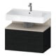 Duravit Meuble sous lavabo Qatego 79x47x59 cm, T m/E s, 1 porte, 1 tiroir-1