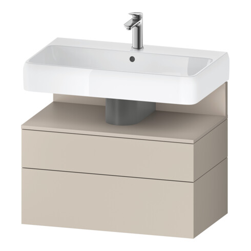 Duravit Meuble sous-lavabo Qatego 79x47x59 cm, T m/ta m, 1 porte, m niches