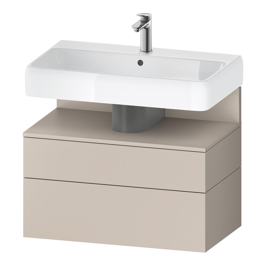 Duravit Meuble sous-lavabo Qatego 79x47x59 cm, T ma, 1 tiroir, 1 compartiment