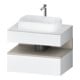 Duravit Meuble sous lavabo Qatego 80x55x60 cm, blanc mat, niche-1