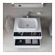 Duravit Meuble sous lavabo Qatego 80x55x60 cm, blanc mat, placage, pour niche-2