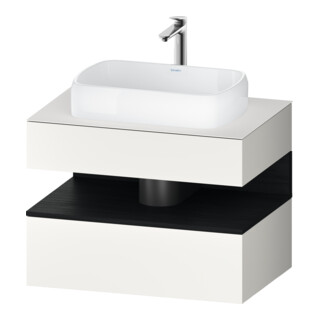 Duravit Meuble sous-lavabo Qatego 80x55x60 cm, E ch/bl m, Pl, niches