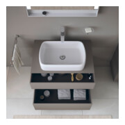 Duravit Meuble sous-lavabo Qatego 80x55x60 cm, E na/b m, Pl, pour niche-4