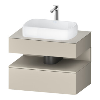 Duravit Meuble sous lavabo Qatego 80x55x60 cm, T m, consoles, niche b