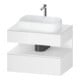 Duravit Meuble sous lavabo Qatego 80x55x60cm, blanc mat, consoles, niche-1
