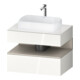 Duravit Meuble sous-lavabo Qatego 80x55x60cm, T m/we g, Pl, 1 tiroir-1