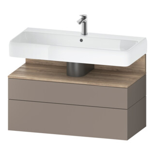 Duravit Meuble sous-lavabo Qatego 99x47x59 cm, E Ma/Ba m, 1 porte, 1 tiroir