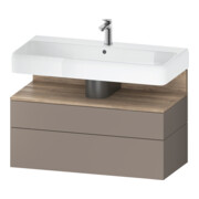 Duravit Meuble sous-lavabo Qatego 99x47x59 cm, E Ma/Ba m, 1 porte, m B-1