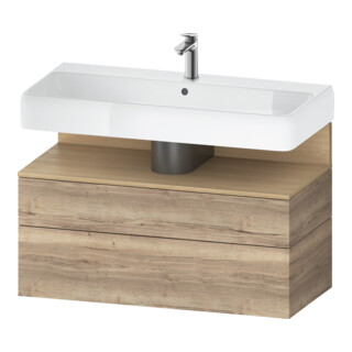 Duravit Meuble sous lavabo Qatego 99x47x59 cm, E Na/E ma, 1 porte, avec B