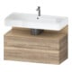 Duravit Meuble sous lavabo Qatego 99x47x59 cm, E Na/E ma, 1 porte, avec B-1