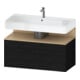 Duravit Meuble sous lavabo Qatego 99x47x59 cm, E Na/E s, 1 porte, avec niches-1