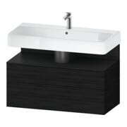 Duravit Meuble sous lavabo Qatego 99x47x59 cm, E s, 1 porte, avec niche