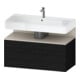 Duravit Meuble sous-lavabo Qatego 99x47x59 cm, T m/E s, 1 porte, 1 tiroir-1