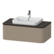 Duravit Meuble sous-lavabo sans ES Happy D.2 Plus 35,4x100 cm, 1 tiroir, lin-1