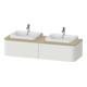 Duravit Meuble sous lavabo sans ES Happy D.2 Plus 35,4x160cm, 1 A, BP b, Nord blanc s-mat-1