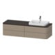 Duravit Meuble sous-lavabo sans ES Happy D.2 Plus 40,8x160 cm, 4 tiroirs, BP r, lin-1