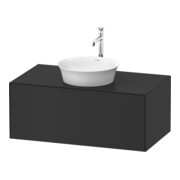 Duravit Meuble sous lavabo sans ES White Tulip 40,8x100x55 cm, 1 tiroir, graphite mat soyeux