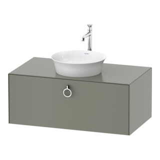Duravit Meuble sous-lavabo sans ES White Tulip 40,8x100x55 cm, gris pierre mat