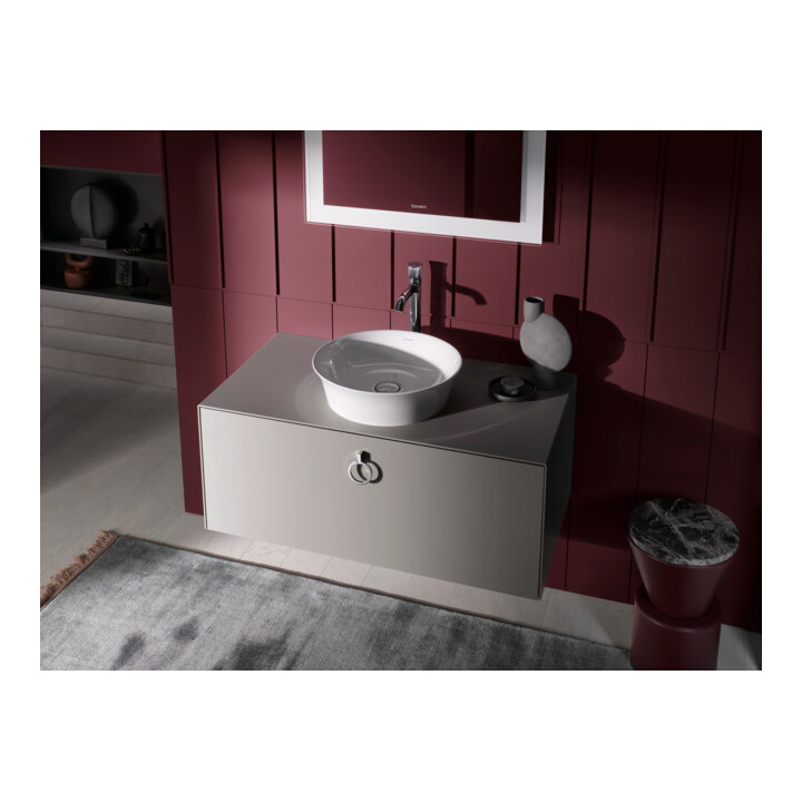 Duravit Meuble sous-lavabo sans ES White Tulip 40,8x100x55 cm, gris pierre mat